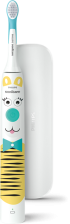 Четка за зъби Philips Sonicare For Kids Design a Pet Edition, Литиево-йонна батерия, ергономичен дизайн снимка 1