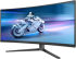Монитор Геймърски Philips 34M2C6500, 34" Curved 1800R QD-OLED, 3440x1440@175Hz, 0.03ms снимка 5