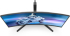Монитор Геймърски Philips 34M2C6500, 34" Curved 1800R QD-OLED, 3440x1440@175Hz, 0.03ms снимка 6