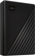 HDD външен WD My Passport, 6TB, USB 3.2 Gen 1, 5.0 Gbps, 256-bit AES, черен снимка 1