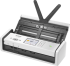 Скенер BROTHER ADS-1800W Compact portable document scanner Duplex Wi-Fi LCD снимка 2