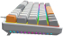 Механична RGB геймърска клавиатура Redragon Akali K642WGO-RGB - сива снимка 6