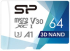 SILICON POWER memory card Superior Pro Micro SDXC 64GB UHS-I U3 V30 +adapter снимка 1