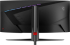 Монитор MSI MAG 345CQR, 34", VA, 180Hz, 1ms, UWQHD 3440x1440, 21:9, 2x HDMI, DisplayPort, Черен снимка 4