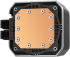 Водно охлаждане DeepCool MYSTIQUE 240, LCD екран, A-RGB, 3400 RPM, intel, AMD, DC 12V, 120 x 120, Черен снимка 2