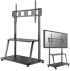 Стойка за телевизор Neomounts Mobile Flat Screen Floor Stand (stand+trolley) (height: 137-162 cm) box 1&2 снимка 2