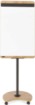 Rocada Флипчарт Natural, магнитен, на колела, с рамена, 105 x 67 cm снимка 1