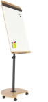 Продукт Rocada Флипчарт - маса Natural, магнитен, на колела, 105 x 67 cm снимка 2
