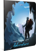Gipta Тетрадка Adventure, А4, бяла хартия, широки редове, картонена корица, 60 листа снимка 3