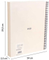 Milan Тетрадка 1918, А4, широки редове, твърда корица, със спирала, 120 бр. снимка 2