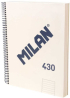 Milan Тетрадка 1918, А4, широки редове, твърда корица, със спирала, 120 бр. снимка 1