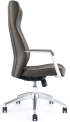 RFG Директорски стол Dios HB, 150 кг, Еко кожа, Synchro Механизъм, Сив снимка 3