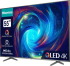 Телевизор Hisense E7NQ Pro, 55" 4K UHD, QLED, 144Hz, WiFi, 2xUSB, LAN, HDMI, 2x 10W, Bluetooth, Черен снимка 3