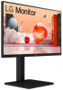 Монитор LG 24BA550-B, 23.8" FHD, IPS, 100 Hz, 200 cd/m2, 16:9, 5 ms, HDMI, VGA, DP, 2x 2W, Черен снимка 2