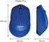 Мишка LOGITECH M330 Silent plus Wireless - синя - 910-004910 снимка 5