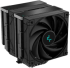 Охладител за процесор DeepCool AK620 Zero Dark, CPU Air Cooler, 1x120 mm FK120 PWM FDB вентилатор, ARGB снимка 2