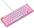 Клавиатура Геймърска Glorious GMMK 2 Pink Compact- Fox Switches UK-Layout, Розова снимка 2