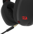 Геймърски слушалки Redragon IRE Pro H848 кабелни и безжични - черни снимка 5