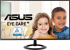 Монитор ASUS VZ24EHF, 23.8" FHD, IPS, LED, Матов, 100 Hz, 250 cd/m2, 16:9, 1 ms, HDMI, Черен снимка 1