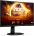 Геймърски монитор AOC C27G4ZXU 27", VA, 280 Hz, 2x 2W, 2x HDMI, DP, 4x USB, матов екран, черен снимка 1