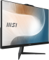 Компютър All-In-One MSI MODERN AM242 1M - 23.8", плосък IPS панел, 1920 x 1080 FHD, До 64 GB SO-DIMM DDR5, 5200 MHz, 2 слота, Черен снимка 2