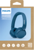 PHILIPS, Bluetooth слушалки 32мм, мембрани, меки, наушници, Син снимка 9
