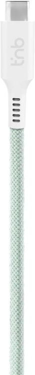 TNB Кабел, USB Type-C към USB Type-C, 1.5 м, Зелен снимка 2