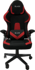 Геймърски стол RFG Blaze, текстил, Butterfly механизъм, полипропиленова основа, до 130 kg, черно-червен снимка 2