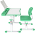 Бюро Ергономичен чин и стол RFG Ergo Tech 403X, ученически, MDF плот, метални крака, зелен снимка 4