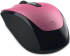 Мишка MICROSOFT Wireless Mobile 3500 Dragon F, Розова снимка 2