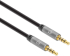 MANHATTAN 355988 : Аудио кабел, 3.5mm, M-M, Stereo Jack, Gold-Contacts, 1 м снимка 2