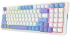 Кабелна и безжична Bluetooth геймърска клавиатура Redragon Gloria Pro K664WBP снимка 5