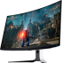 Монитор Геймърски Dell Alienware AW3225QF, 32"(31.6") QD OLED UHD 3840x2160 240Hz AR, 1000 cd-m2, 1x DisplayPort, 2x HDMI, G-Sync снимка 2