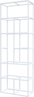 Стелаж RFG Boxi M, метален, 720 х 370 х 2120 mm, бял снимка 1