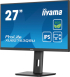 Монитор IIYAMA XUB2763QSU-B1, 27\'\' IPS LED panel, AG, 16:9, QHD 2560x1440, 2ms, 100Hz снимка 4