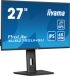 Монитор IIYAMA XUB2792UHSU-B6, 27\'\', IPS panel, AG, UHD 3840x2160, 16:9, 350cd/m2, 1300:1, 80M:1, 4ms, HDMI, DisplayPort, 4x USB снимка 3