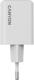 Принадлежност за смартфон CANYON charger CU45AC GaN 45W 1xPD 1xQC EU White снимка 2