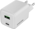 Принадлежност за смартфон CANYON charger CU45AC GaN 45W 1xPD 1xQC EU White снимка 4