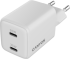 Принадлежност за смартфон CANYON charger CU35CC GaN 35W 2xPD EU White снимка 3