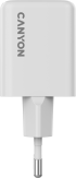 Принадлежност за смартфон CANYON charger CU35CC GaN 35W 2xPD EU White снимка 5