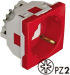 Контакт Контакт 45x45 мм с ПИН Safety Earth Socket снимка 2