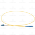 Оптична пач корда LC-UPC-SC-UPC, симплекс, сингъл мод OS2, 2 мм оптичен пач кабел — 1 метър снимка 1