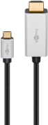 8K USB-C към HDMI адаптер кабел снимка 1