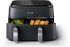  PHILIPS Airfryer Series 3000 с двойна кошница, сензорен екран, Черен снимка 2