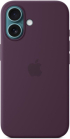 Калъф за смартфон Apple iPhone 16 Silicone Case with MagSafe - Plum снимка 2