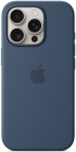 Калъф за смартфон Apple iPhone 16 Pro Silicone Case with MagSafe - Denim снимка 2