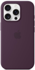 Калъф за смартфон Apple iPhone 16 Pro Silicone Case with MagSafe - Plum снимка 2