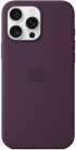 Калъф за смартфон Apple iPhone 16 Pro Max Silicone Case with MagSafe - Plum снимка 3