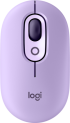 Мишка LOGITECH POP with emoji - BT - 4000 dpi - Лилаво снимка 1