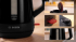 Bosch TWK1M123, Пластмасова кана MyMoment, 2400 W, 1,7 l, Индикатор за чаши, Черен снимка 5